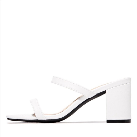 Double strap chunky heel - Picture 3 of 4